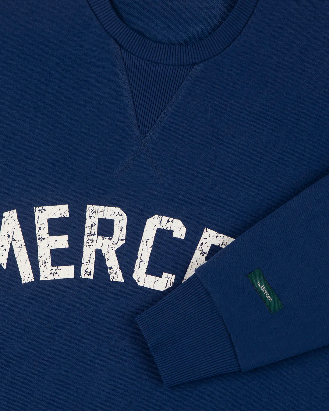 The Mercer Logo Sweat | Blue - Image 9