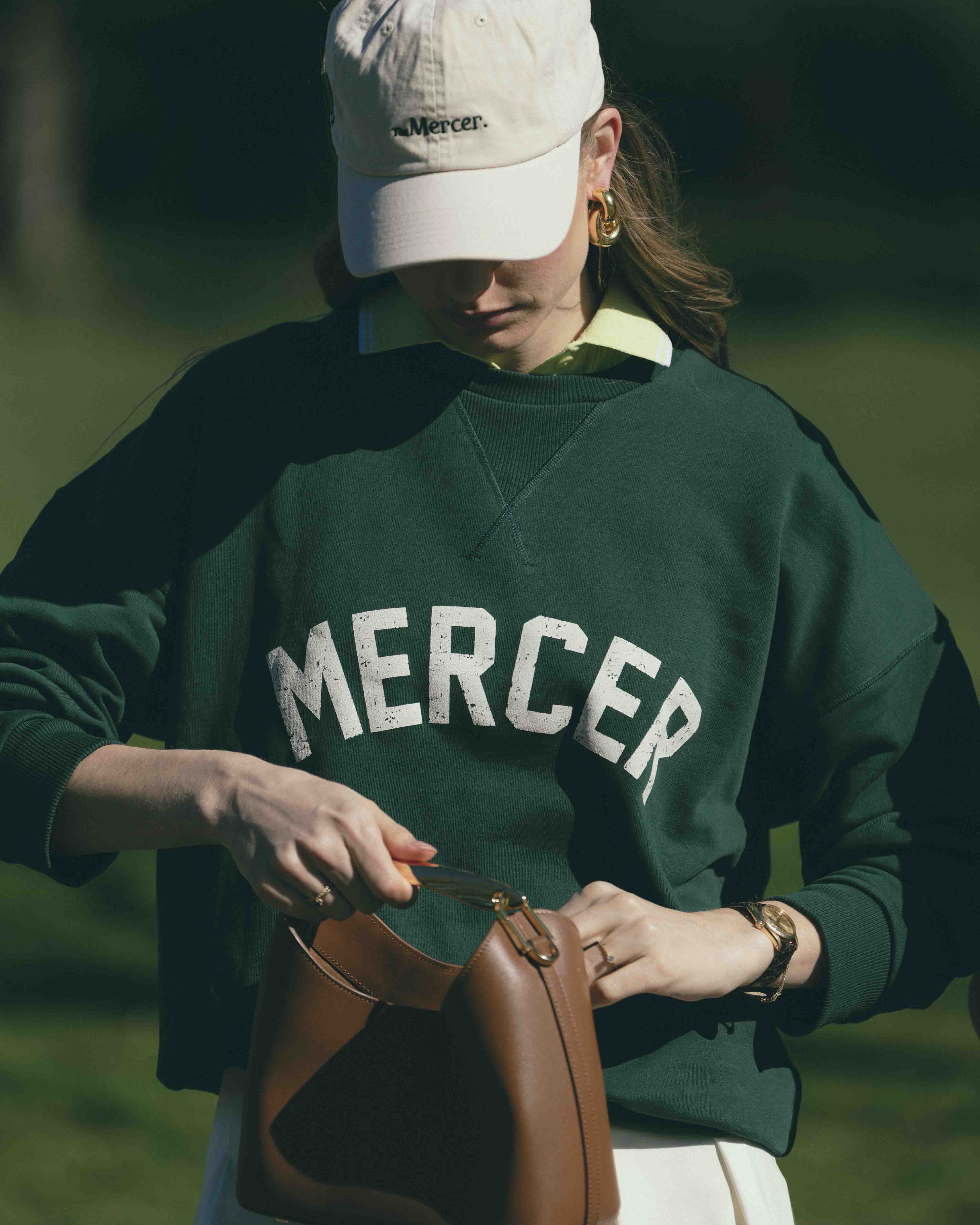 The Mercer Logo Sweat | Green - Image 10