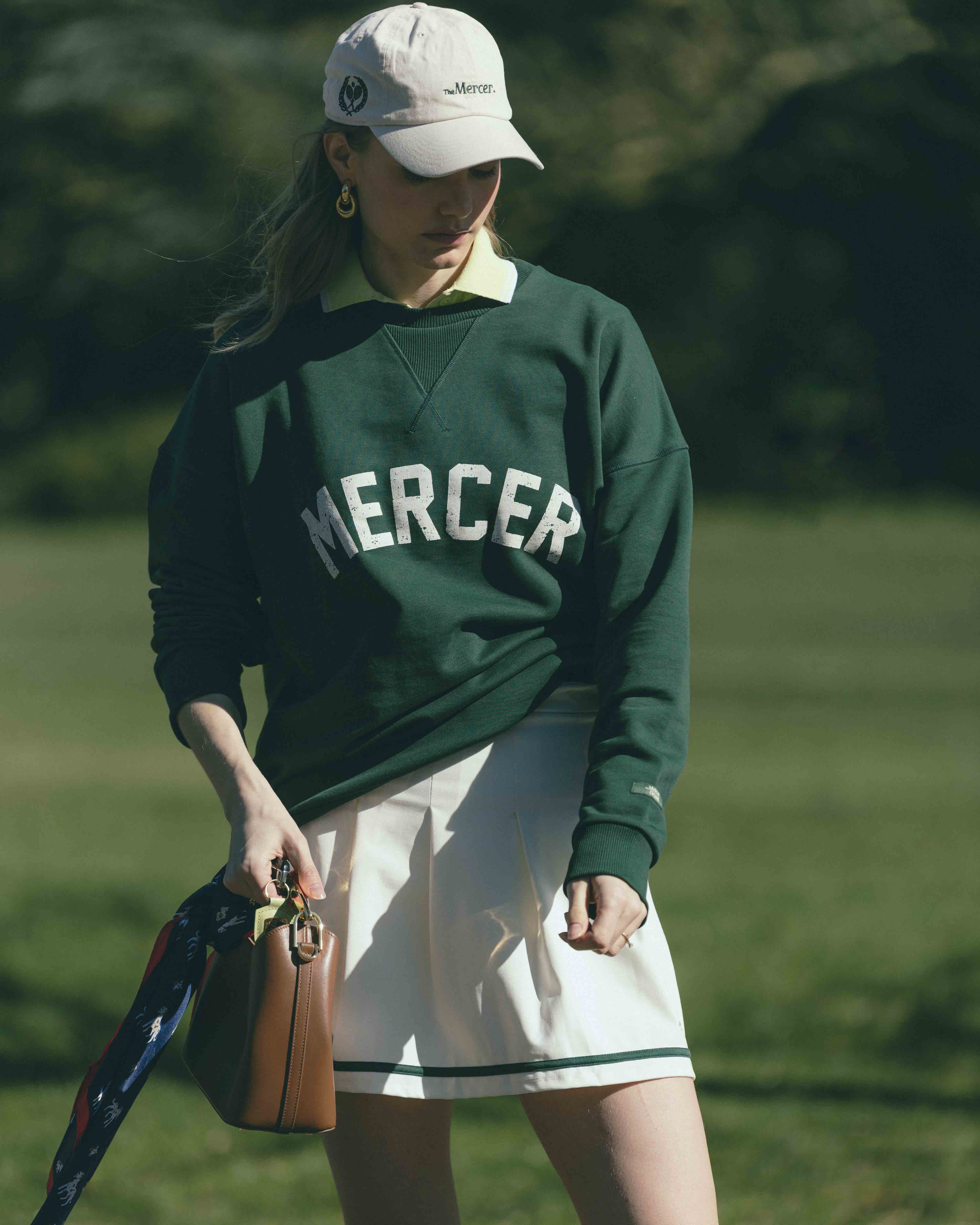 The Mercer Logo Sweat | Green - Image 2