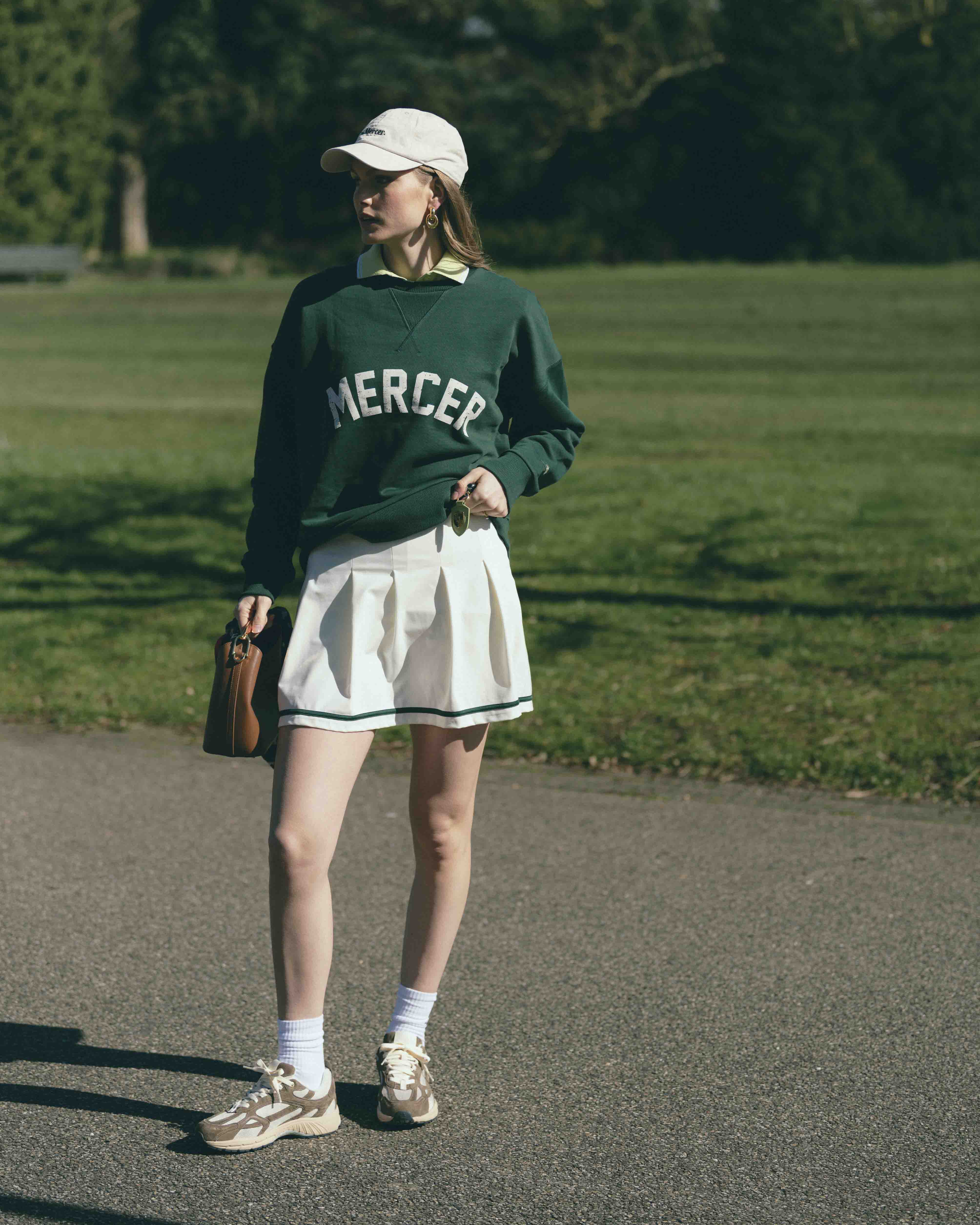 The Mercer Logo Sweat | Green - Image 3