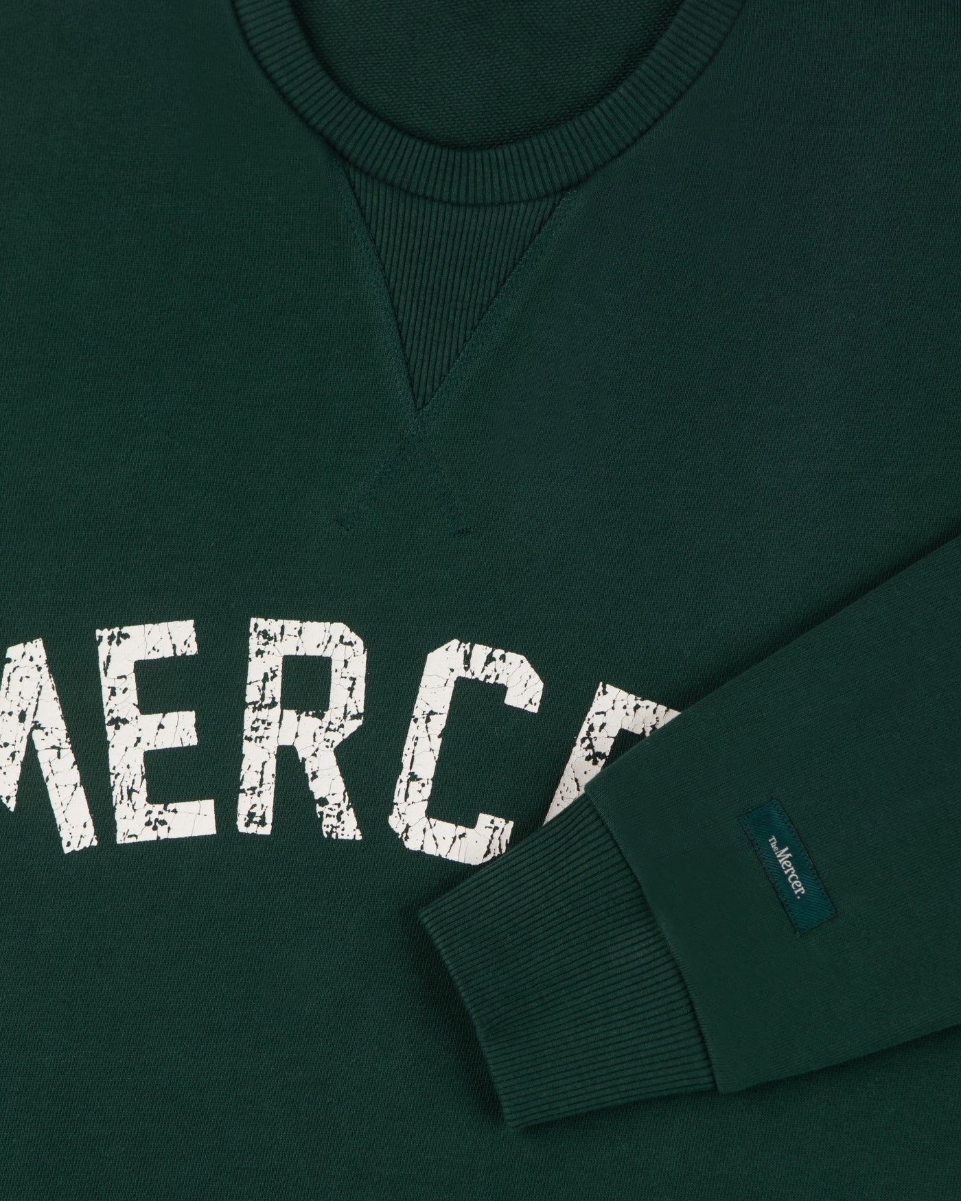 The Mercer Logo Sweat | Green - Image 7