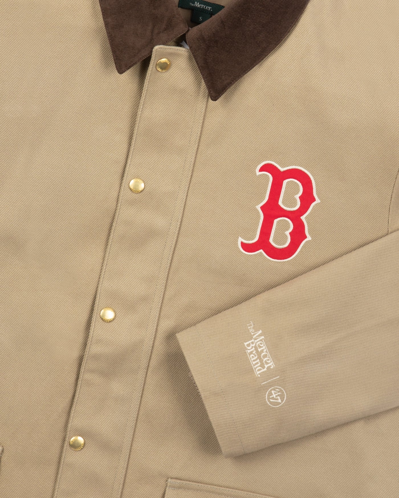 The Mercer Red Sox Subway Jacket | Off White - Image 2