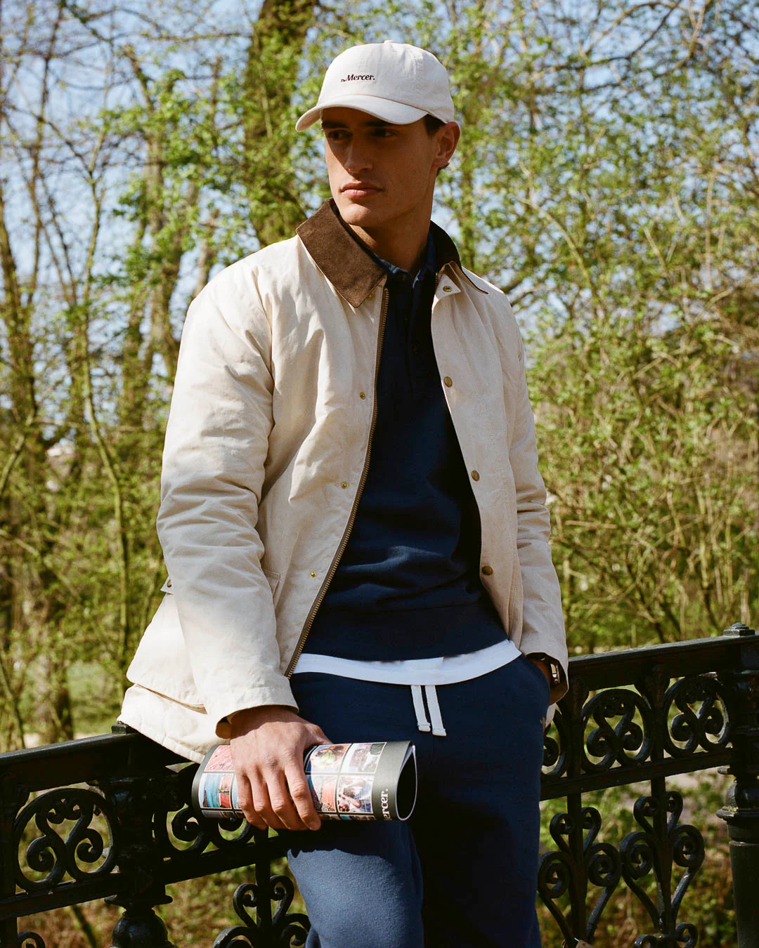 The Mercer Cap flag | Off White - Image 3