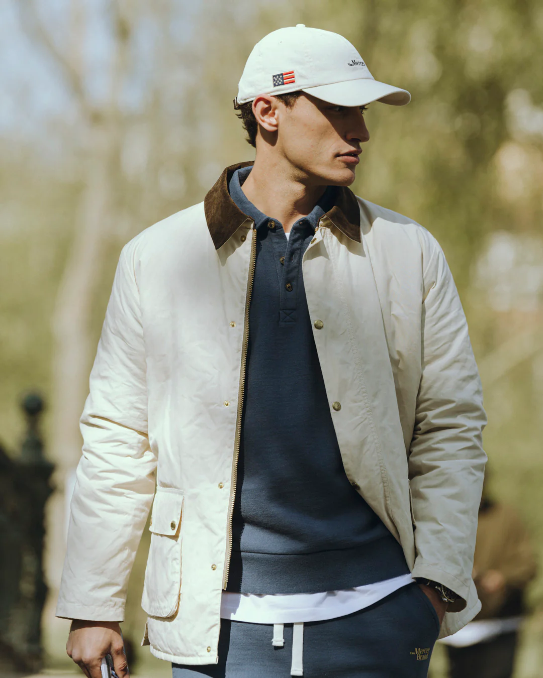 The Mercer Cap flag | Off White - Image 6
