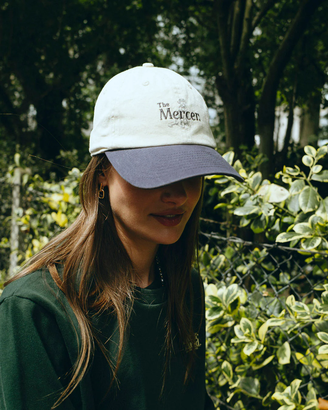 The Mercer Dog Cap | White/Blue - Image 3
