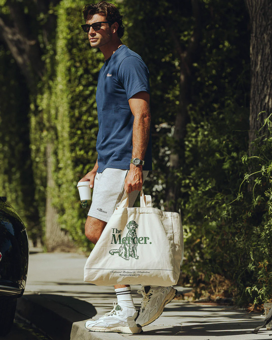 The Mercer Heavy Tee | Blue - Image 3