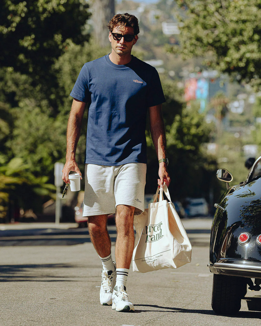 The Mercer Heavy Tee | Blue - Image 4