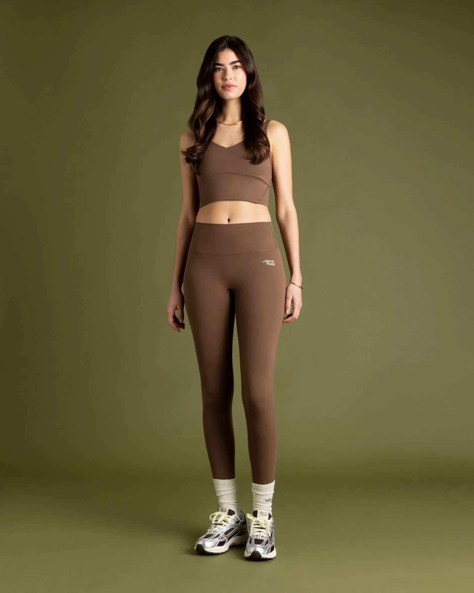 The Mercer Legging | Brown - Image 2