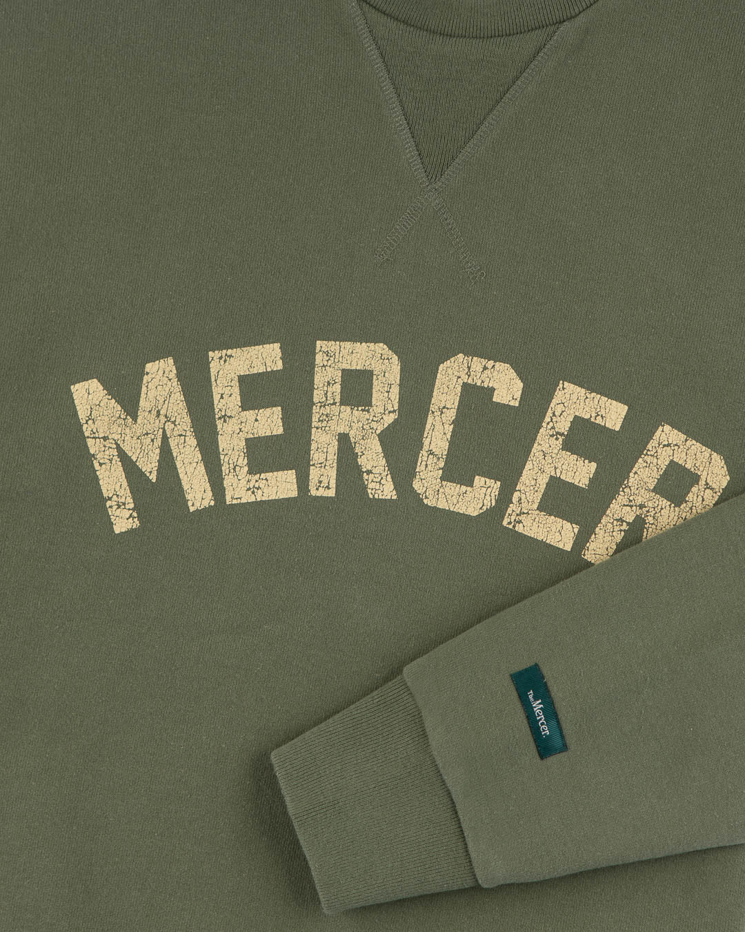 The Mercer College Crewneck | Green - Image 5