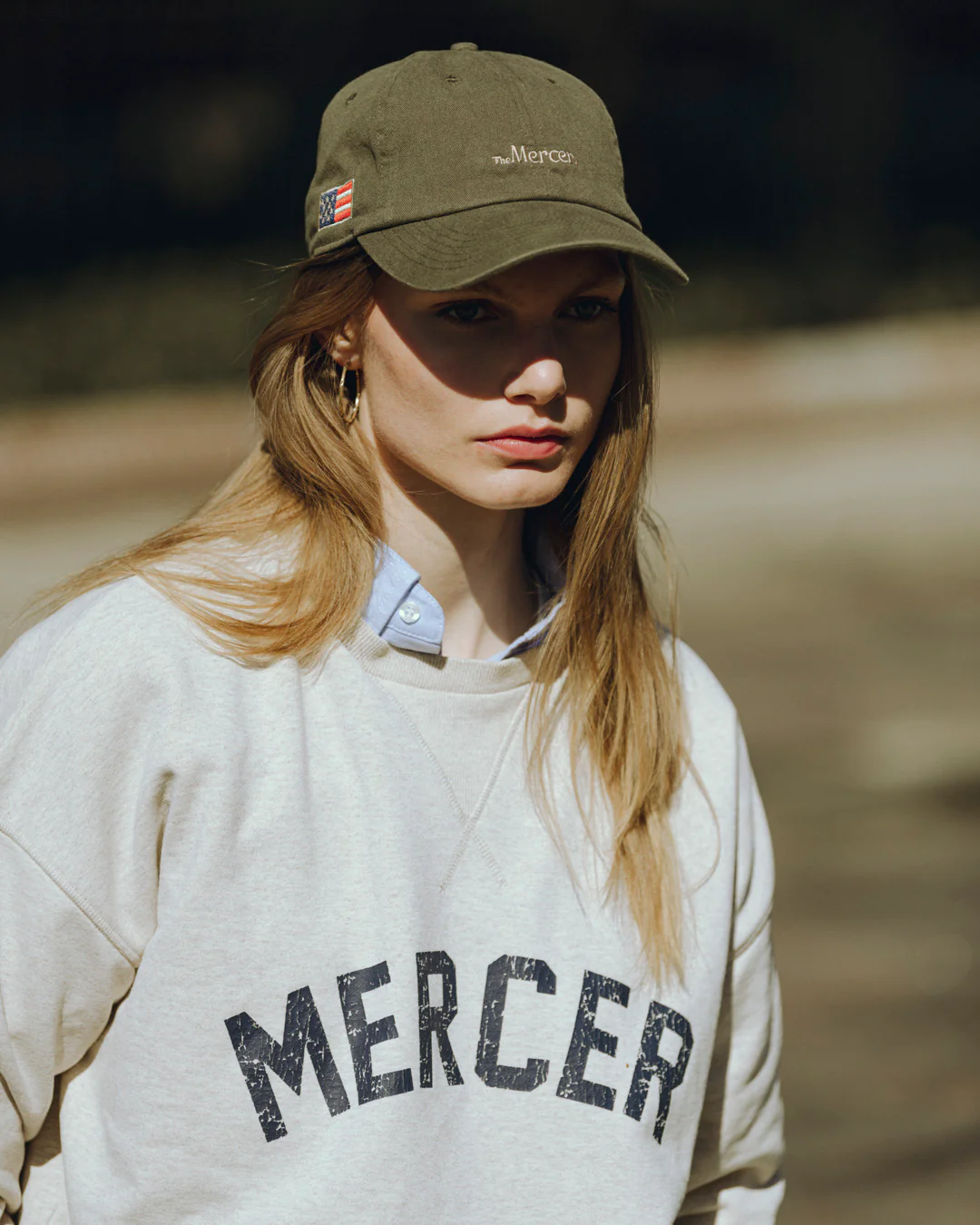 The Mercer College Crewneck | Off White - Image 2