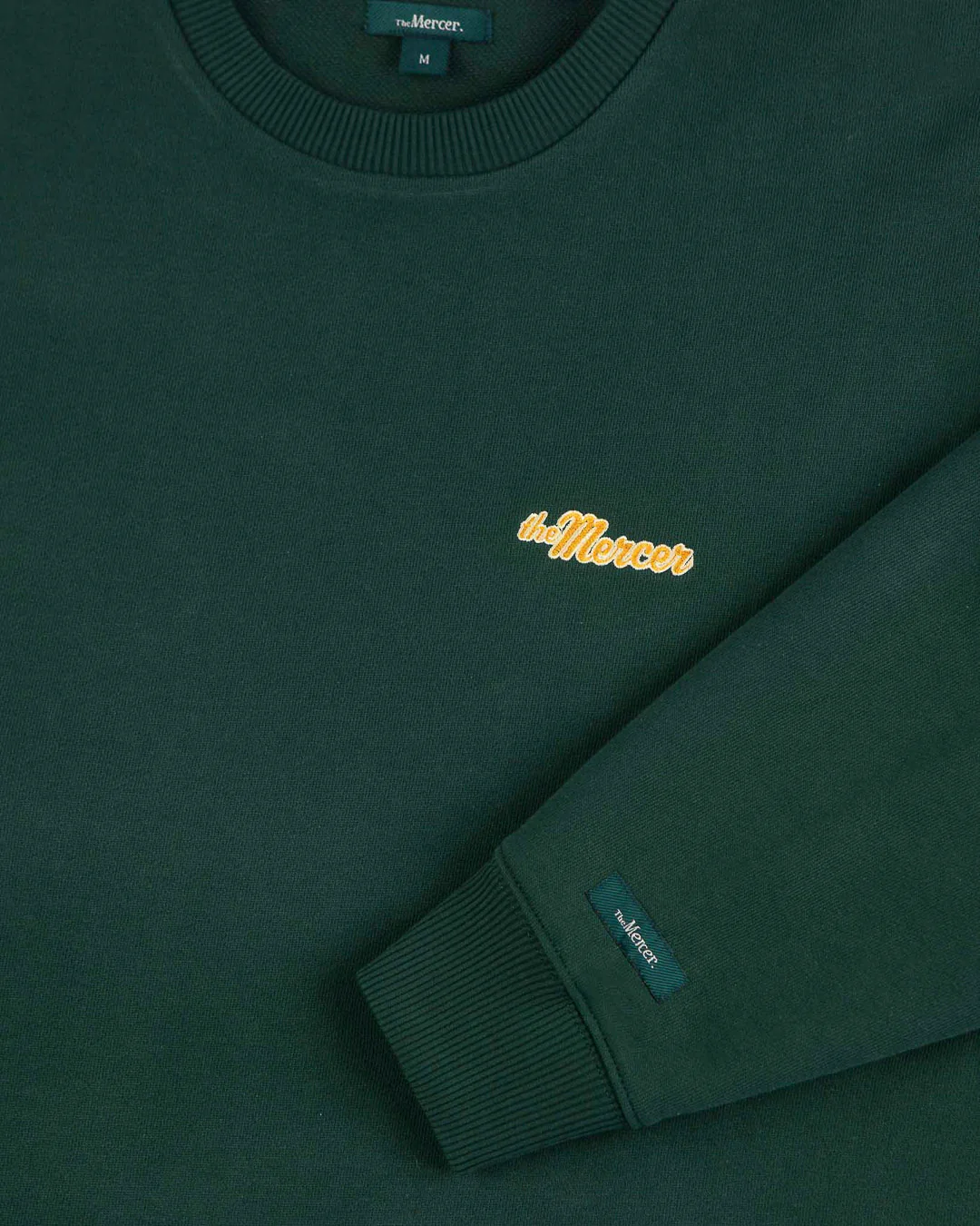 The Mercer Logo Sweat | Green - Image 4