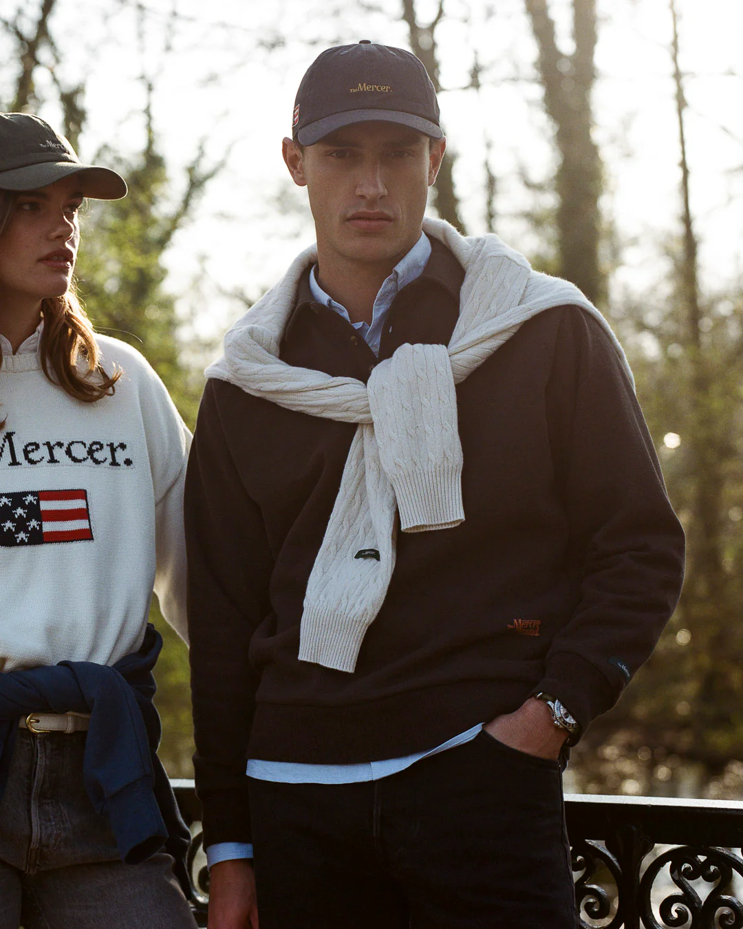 The Mercer Polo | Brown - Image 3