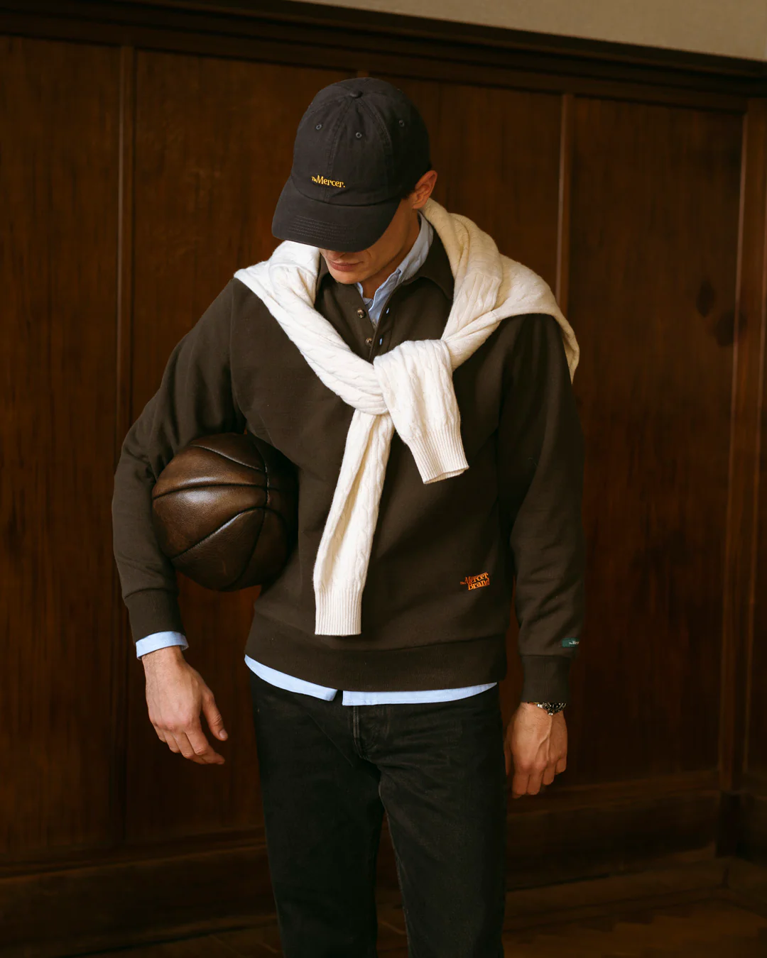 The Mercer Polo | Brown - Image 4