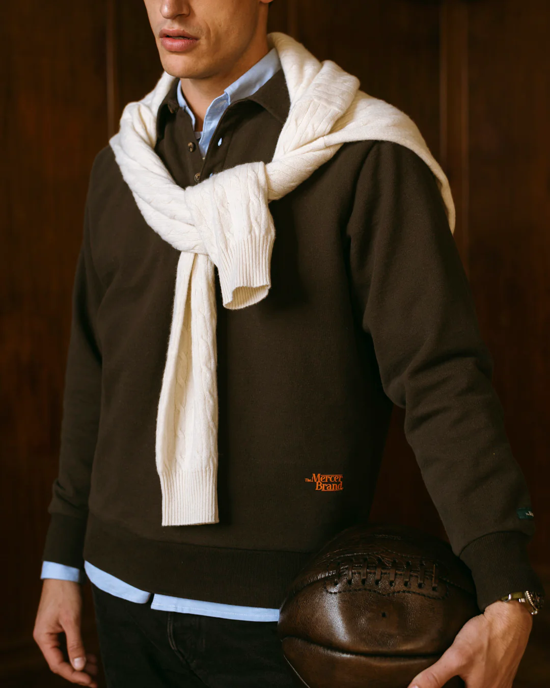 The Mercer Polo | Brown - Image 5