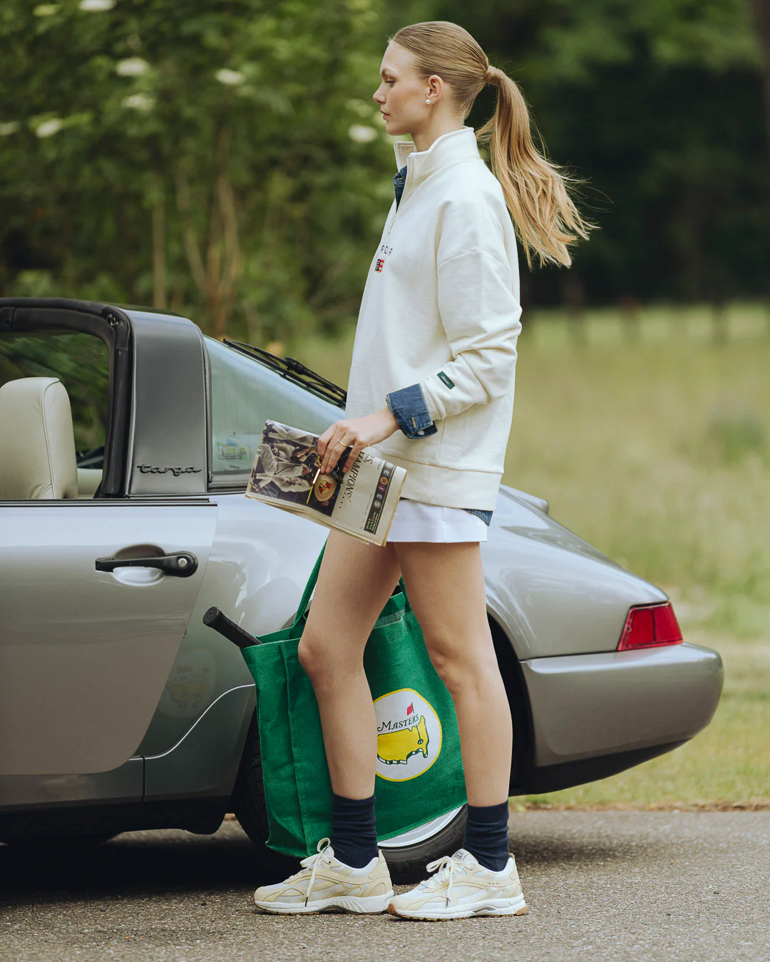 The Mercer Quarter Zip | Off White - Image 8