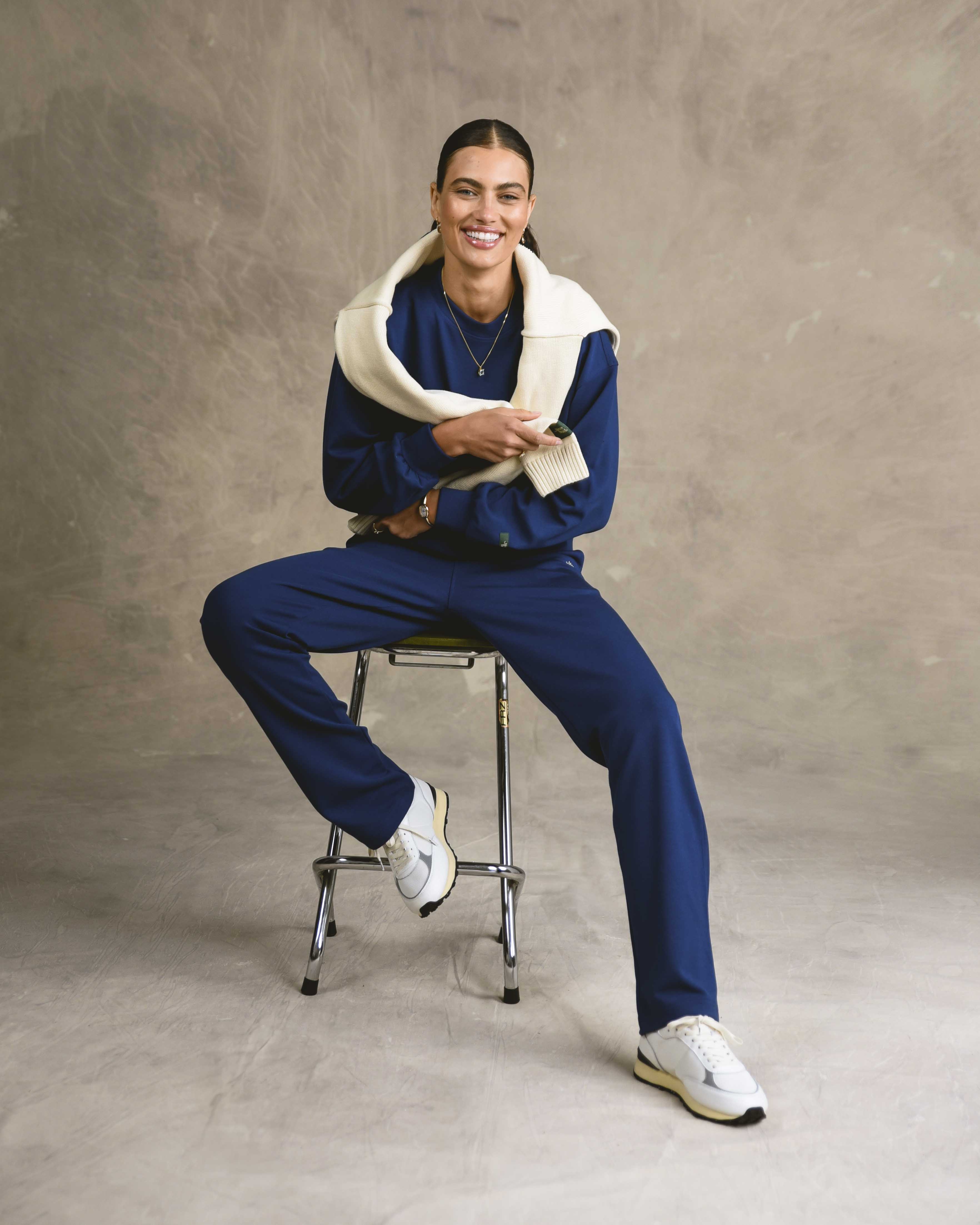 The Mercer Scuba Pants Women | Blue - Image 5