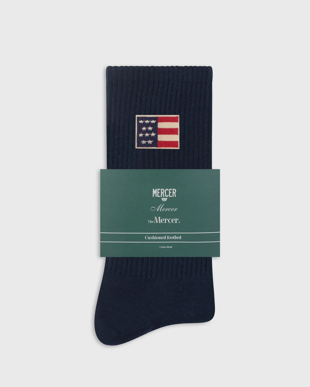 The Mercer Socks | Navy - Image 2