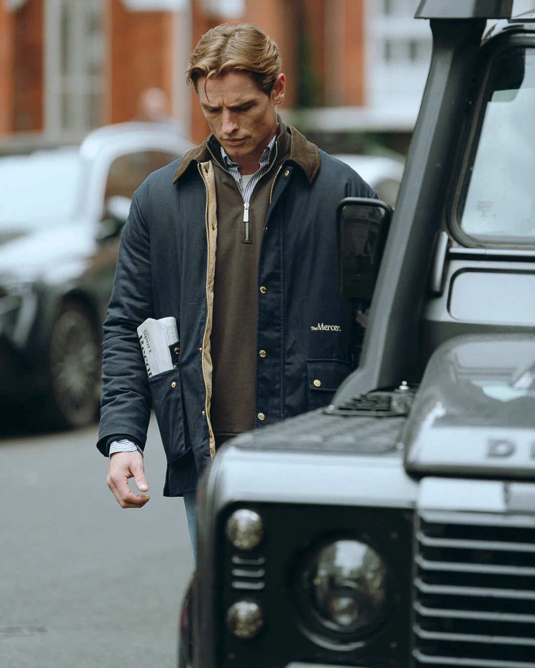 The Mercer Subway Jacket | Navy - Image 3