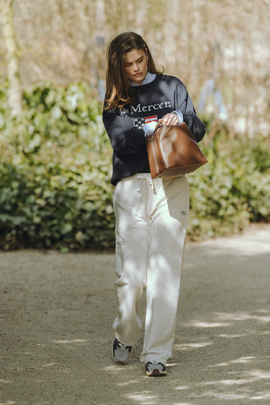 The Mercer Sweat Pants | Off White - Image 6