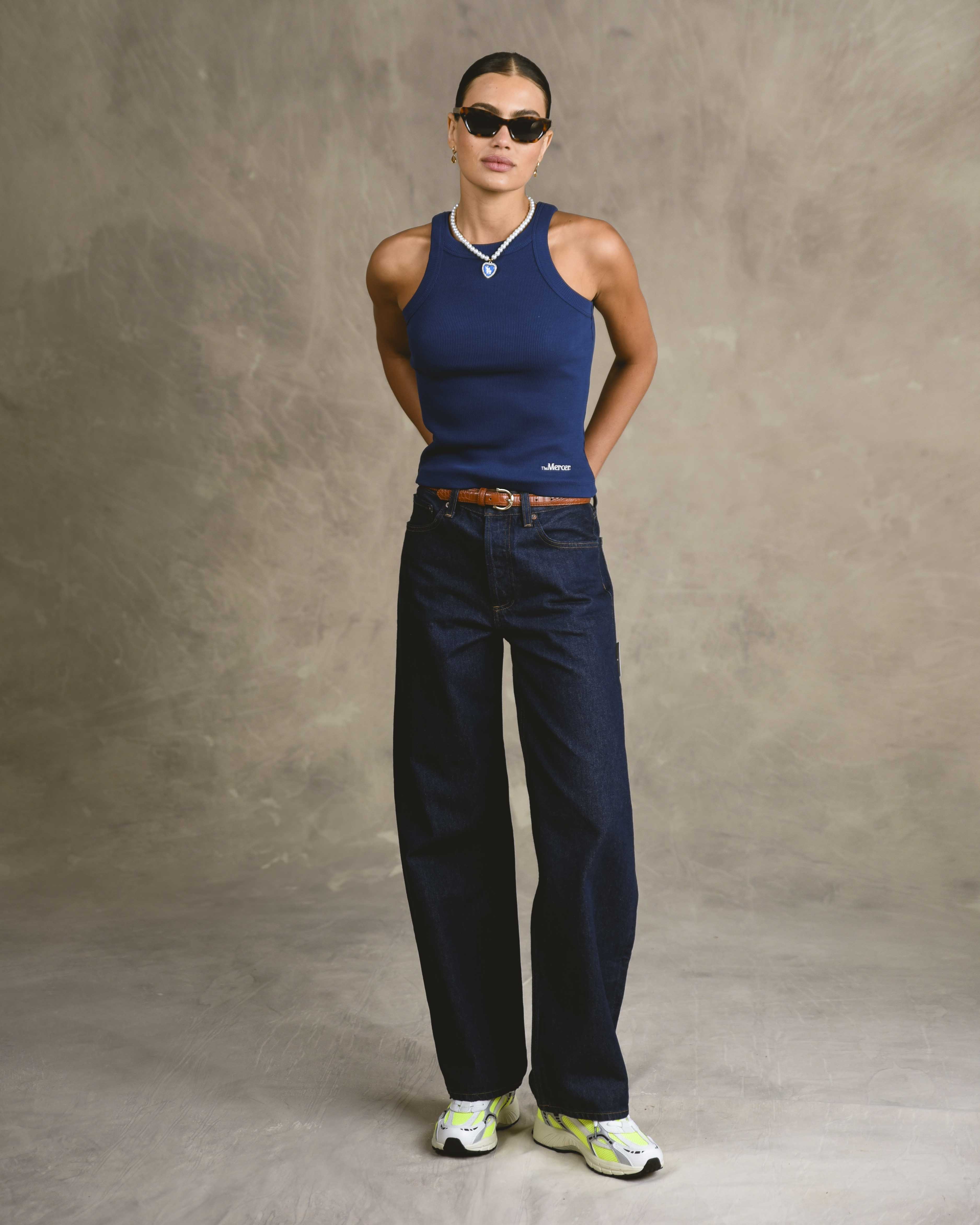 The Mercer Tank | Blue - Image 3