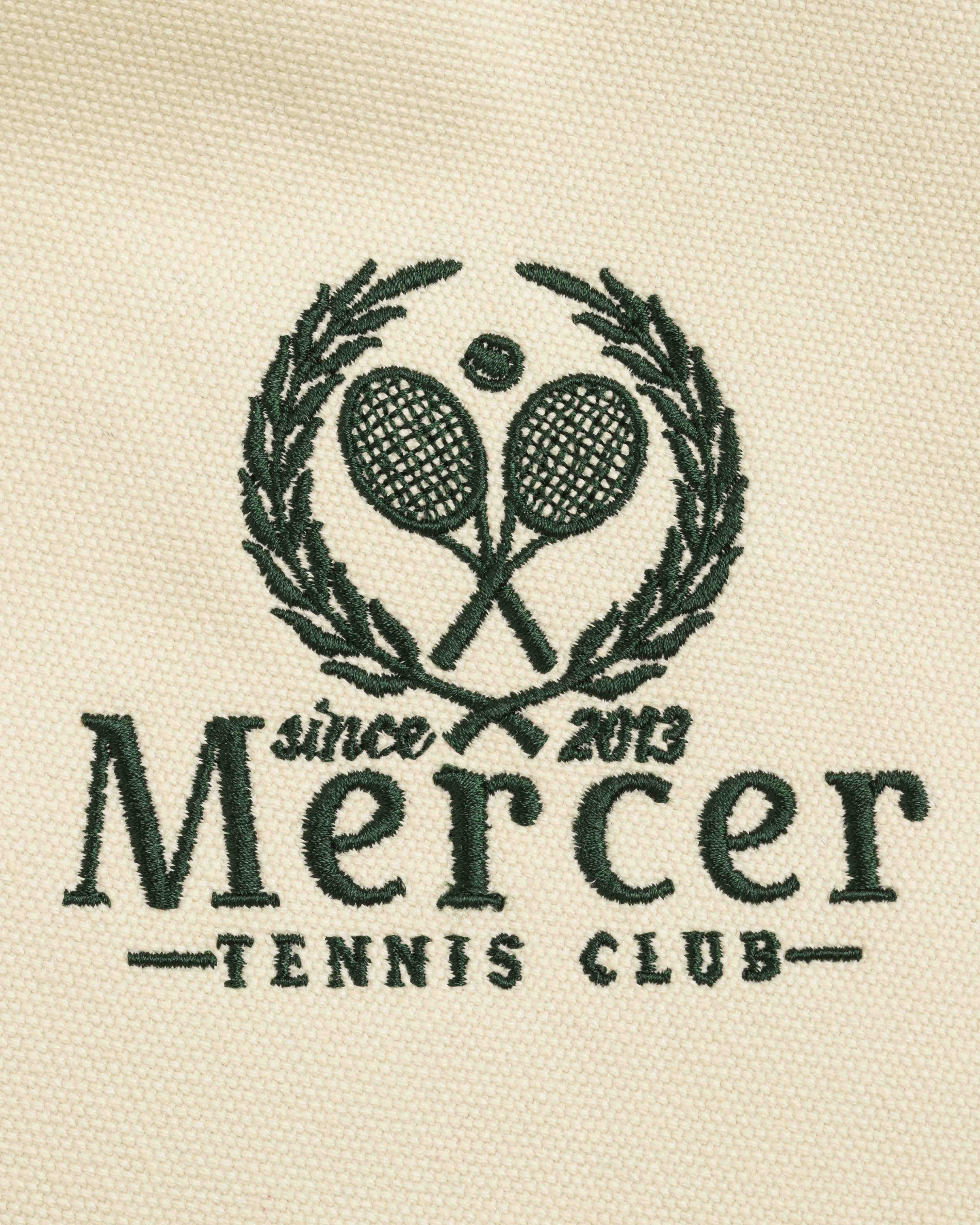 The Mercer Tennis Bag | Off White - Image 4