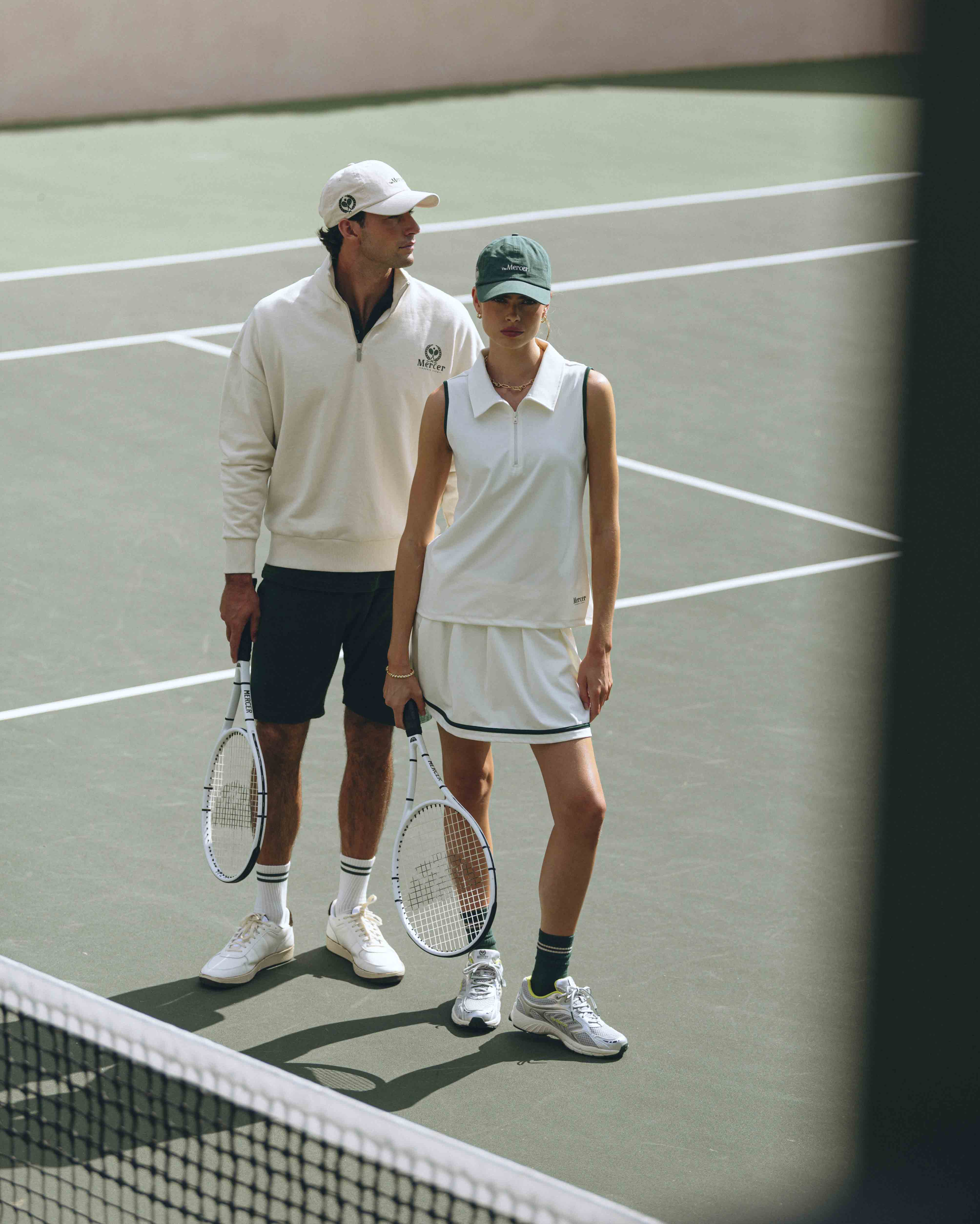 The Mercer Tennis Polo Women | Off White - Image 6