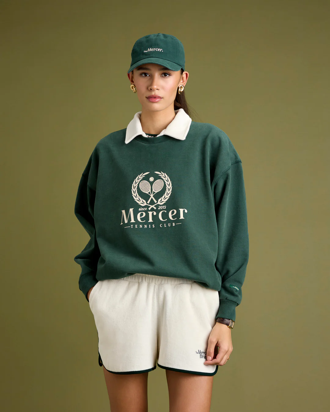 The Mercer Tennis Sweat | Green - Image 6