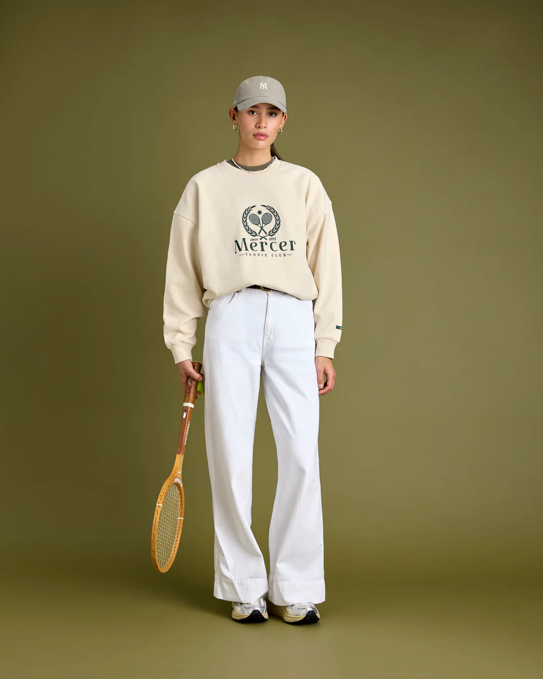 The Mercer Tennis Sweat | Off White - Image 4