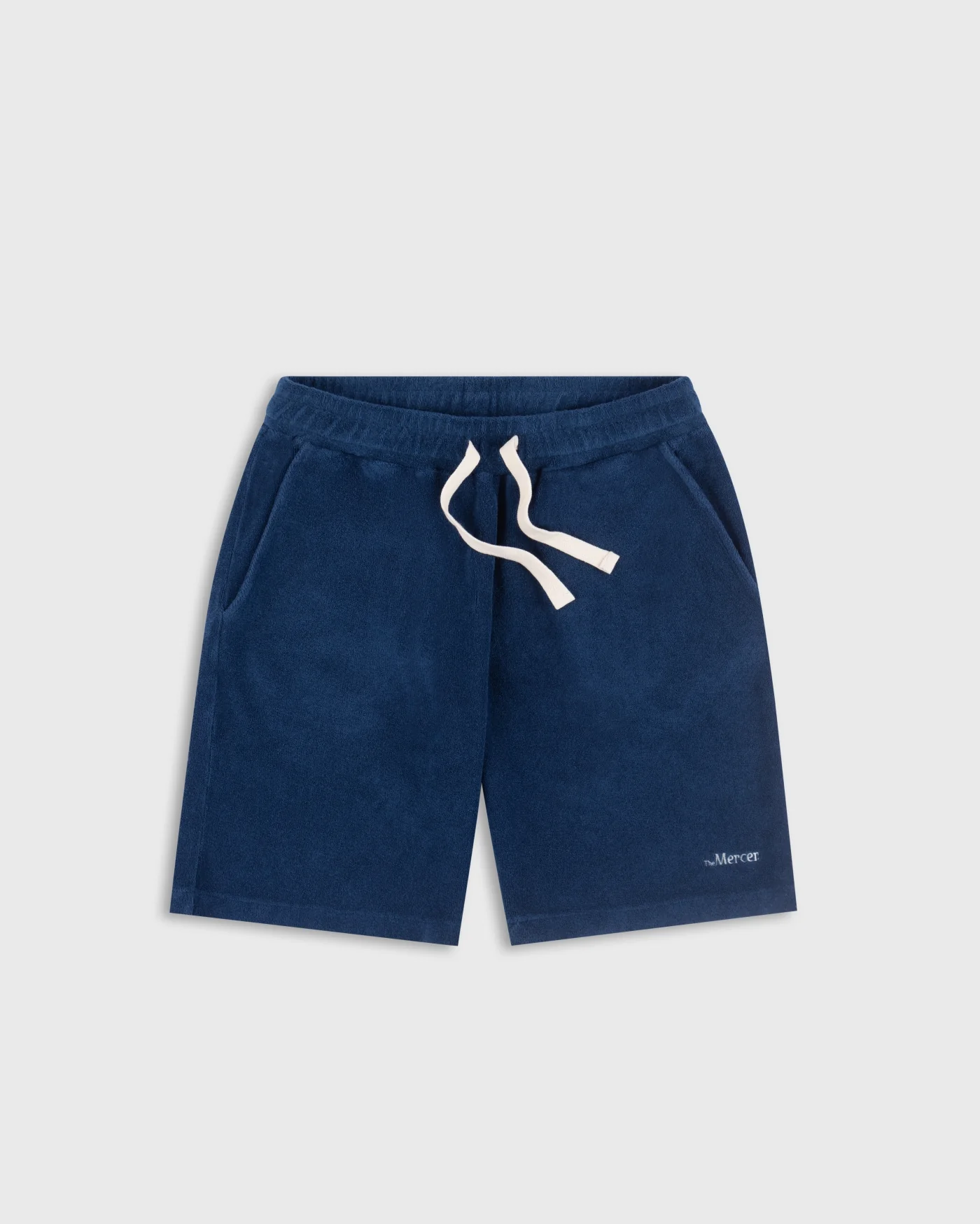 The Mercer Terry Toweling Short Men | Blue