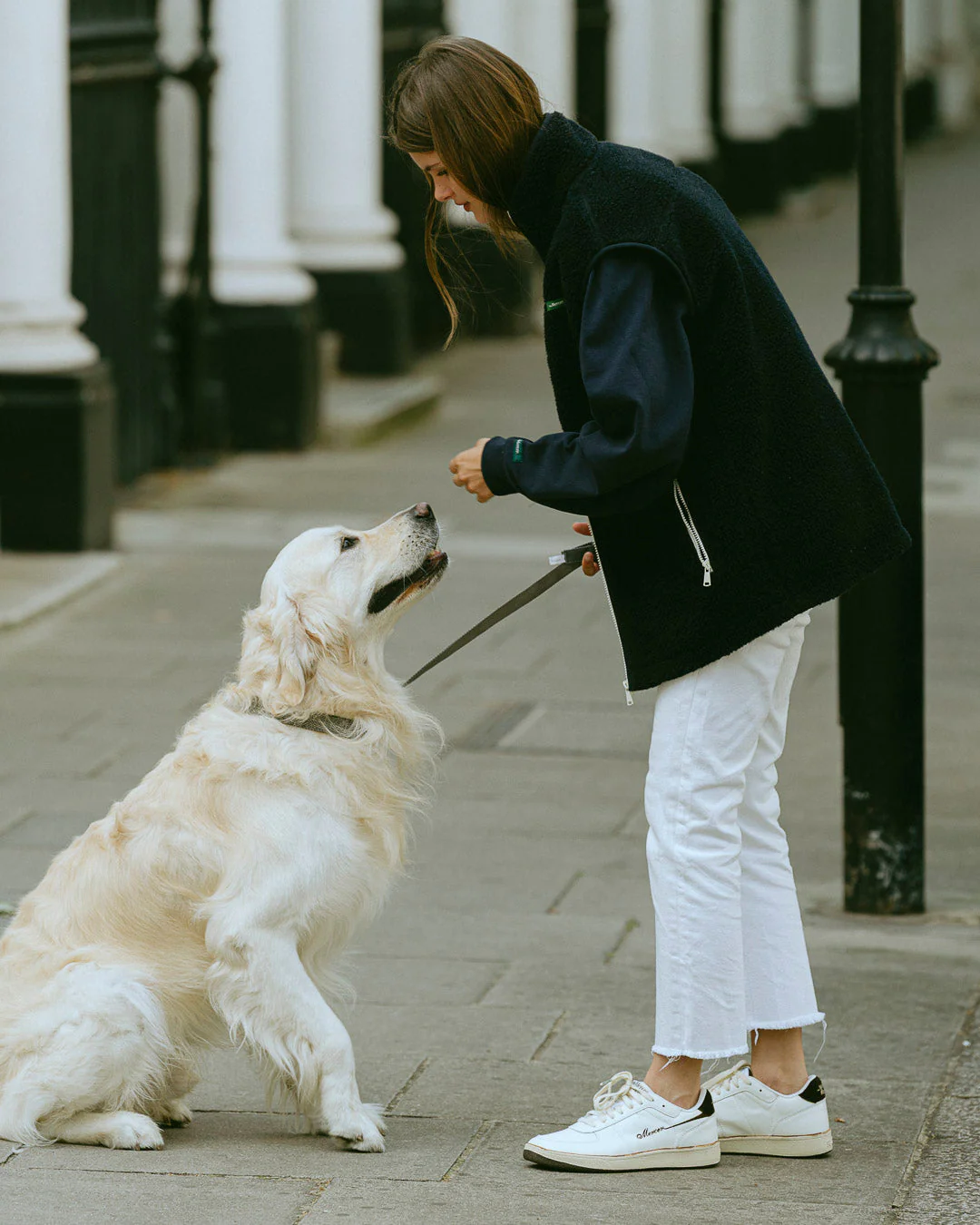 The Mercer Wool Bodywarmer | Navy - Image 6