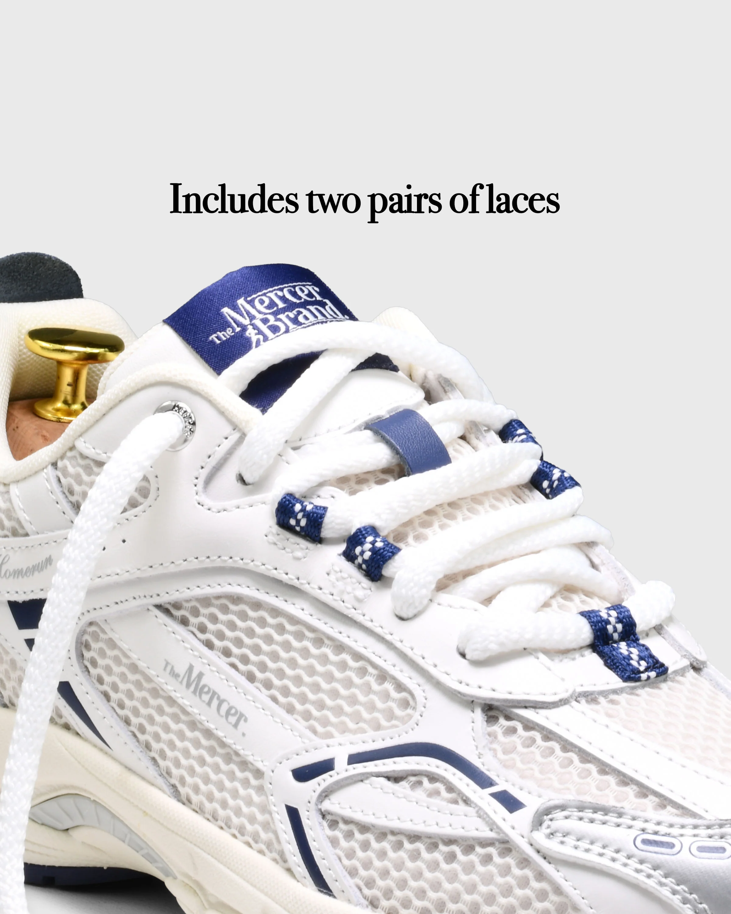 The Re-Run Baseball | White/Blue - Image 6