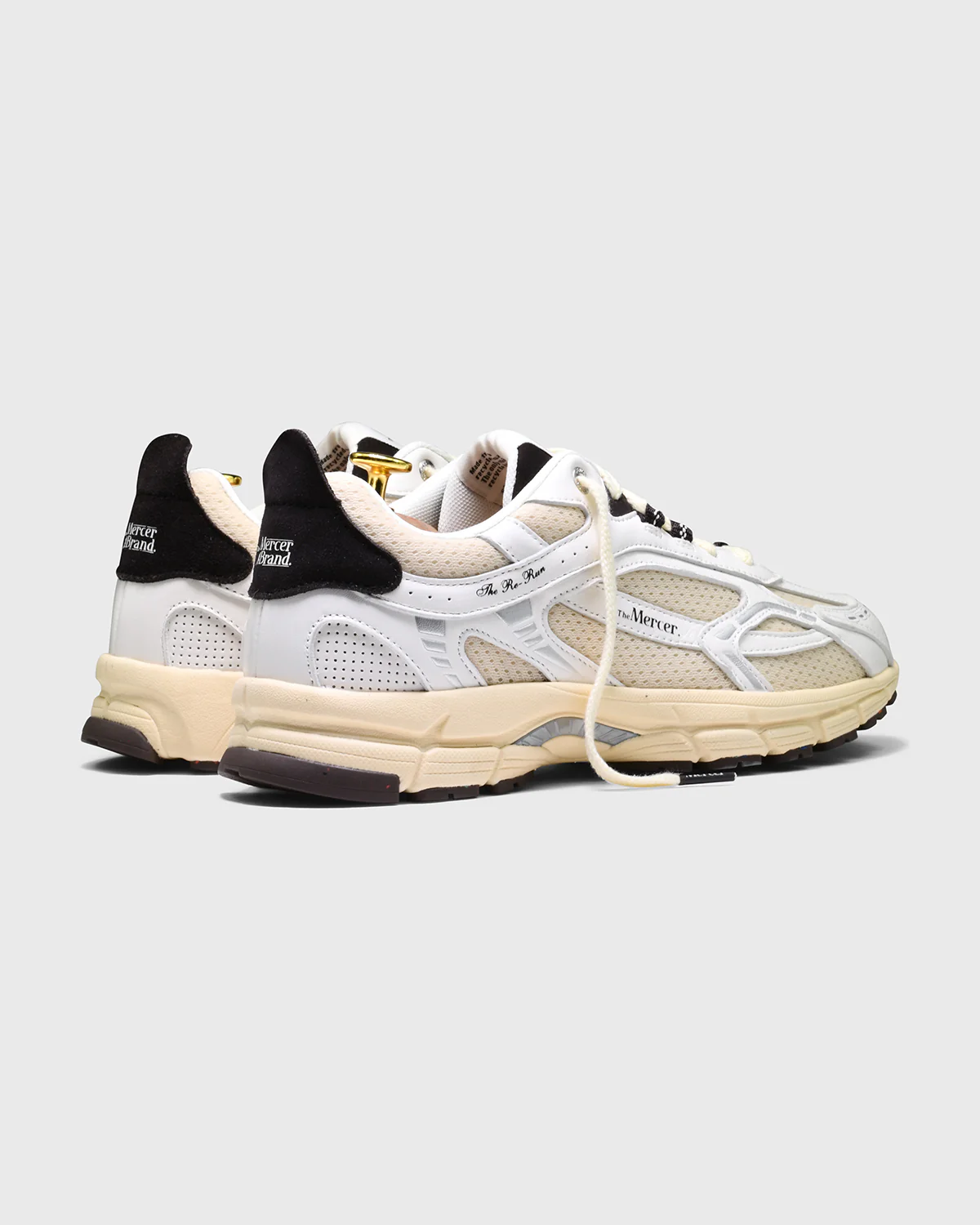The Re-Run Vintage Nappa | White/Brown - Image 5