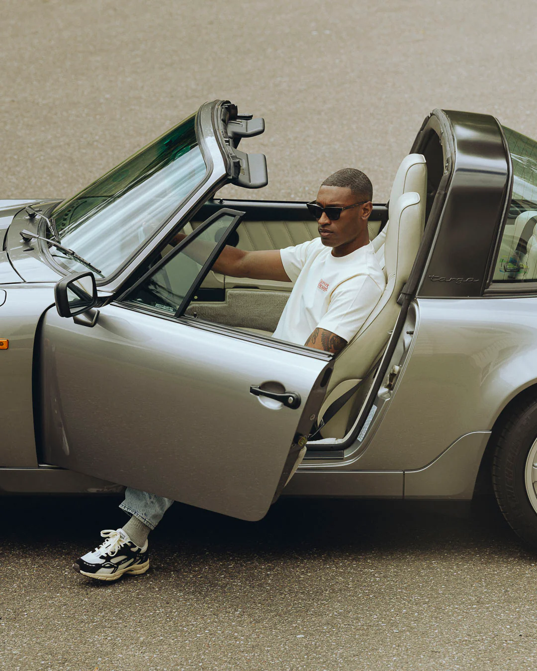 The Re-Run Vintage Suede | Navy - Image 3