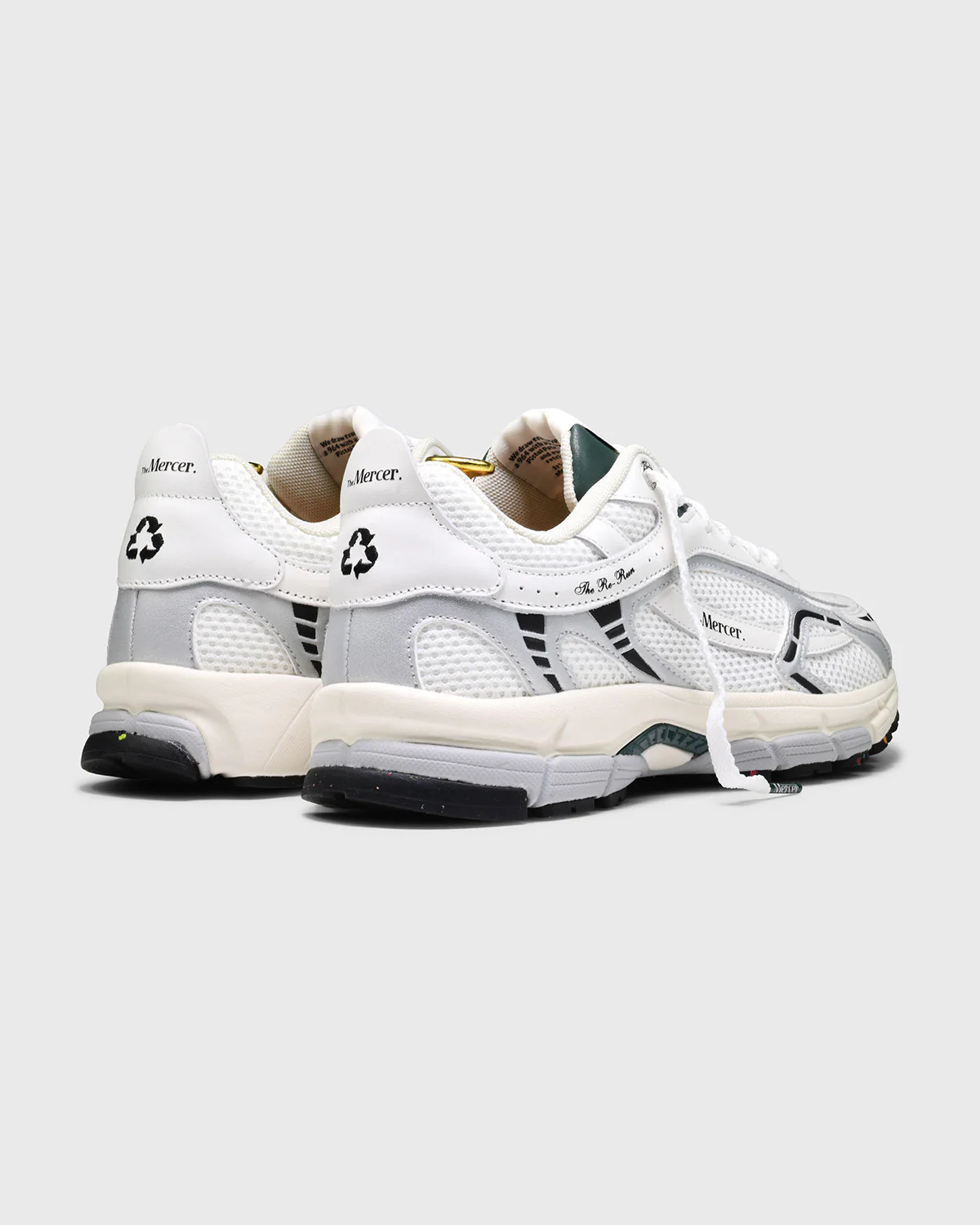 The Re-Run White Silver | White/Green - Image 5
