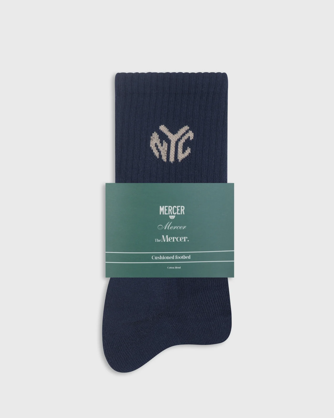 The Mercer Subway Socks | Blue - Image 2