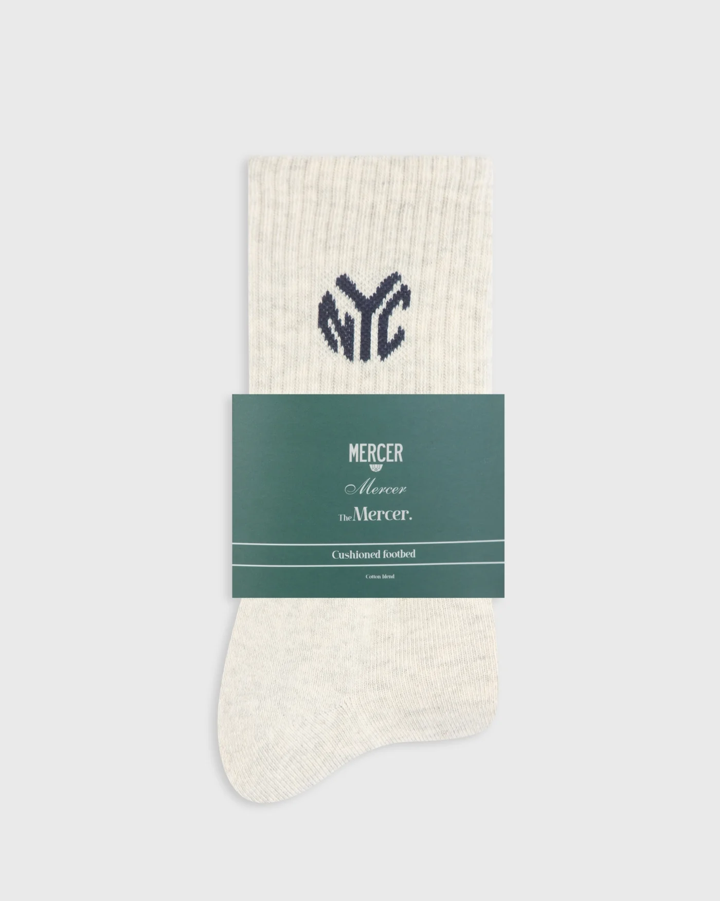 The Mercer Subway Socks | Off White - Image 2