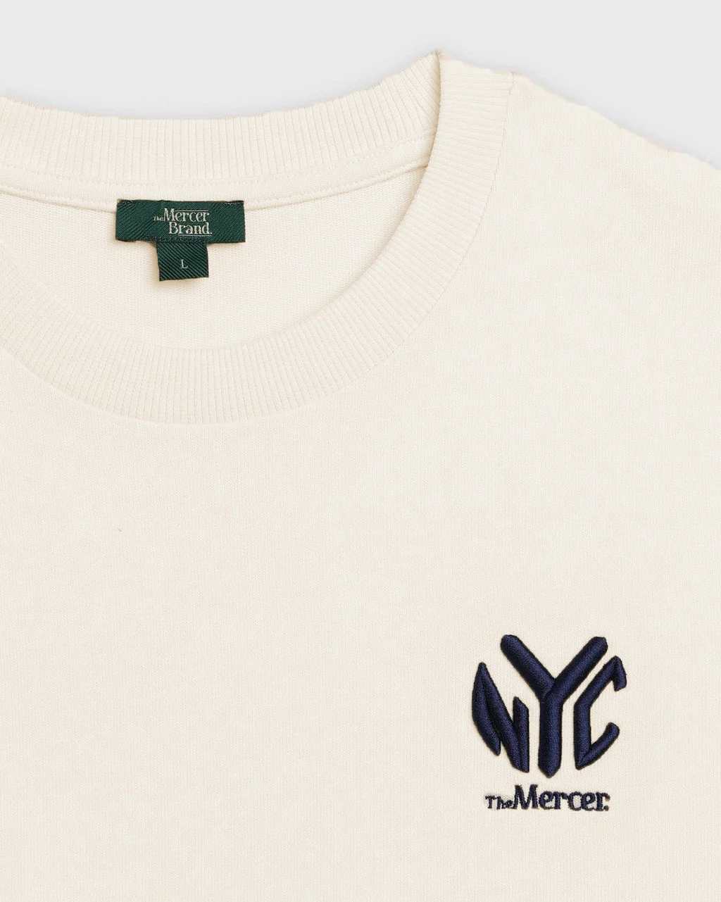 The Mercer Subway Tee | Off White - Image 2